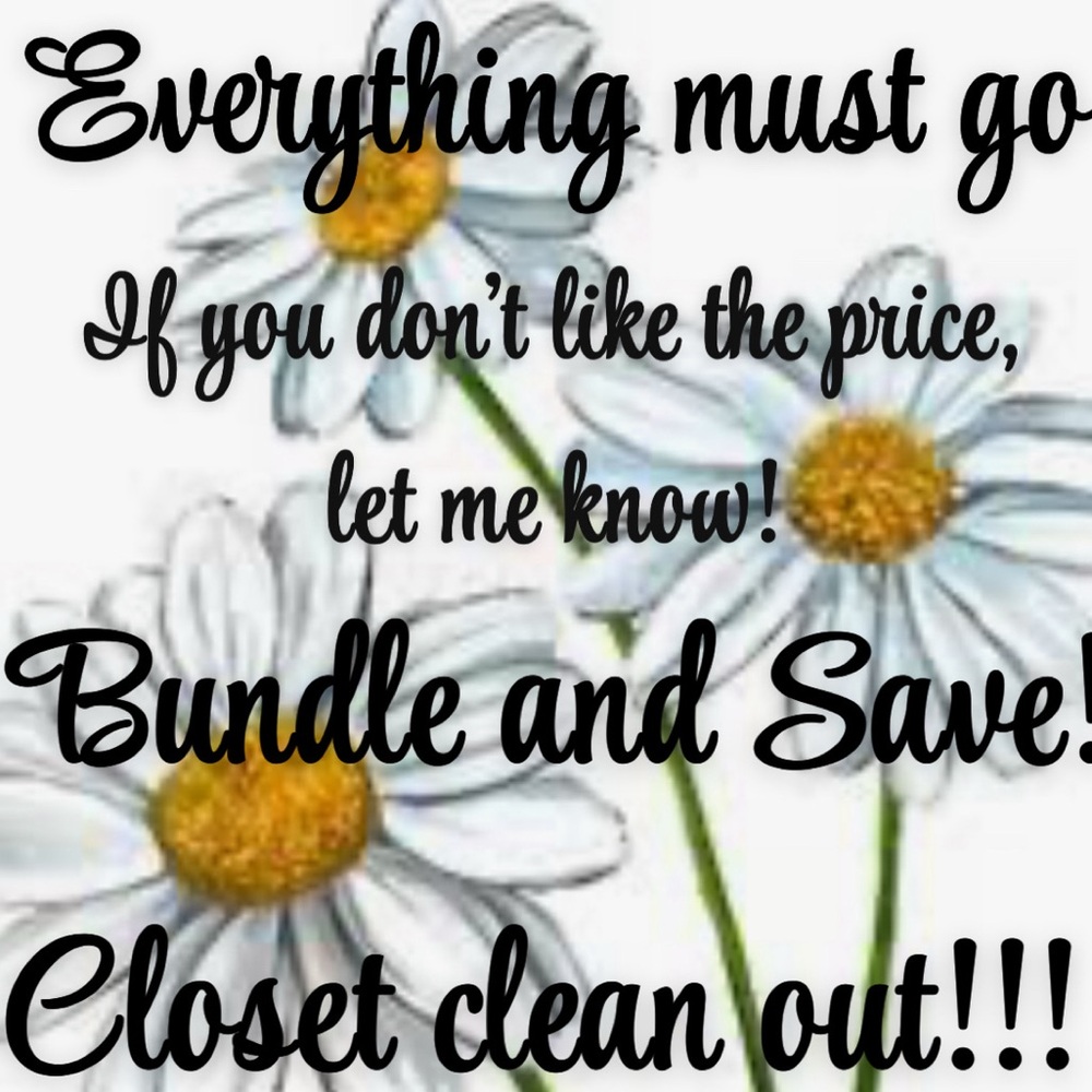 🌼 Closet Clean Out 🌼 Everything Must Go! Make Me An Offer!